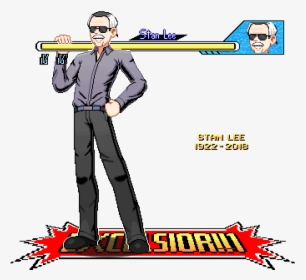 Stan Lee Diorama - Stan Lee Sprite, HD Png Download, Free Download