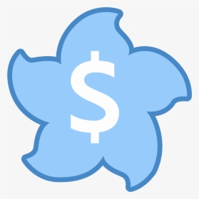 Hongkong Dollar Icon - Money Icon Circle Blue, HD Png Download, Free Download