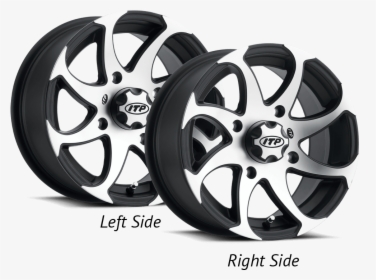 Twister Directional Wheel Machined Finish - Itp Twister Wheels, HD Png Download, Free Download