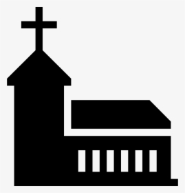 Temple Christianity Church - Silhouette Of A Christian Church, HD Png Download, Free Download