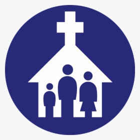 Church Icon With People Png, Transparent Png, Free Download