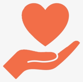 Serve Icon - Hand With Heart Icon, HD Png Download, Free Download