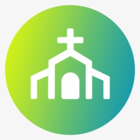 Church Icon Green Png, Transparent Png, Free Download