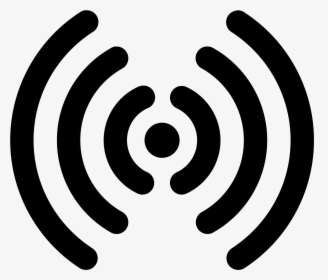 Rfid Signal Icon - Radio Wave Icon Png, Transparent Png, Free Download