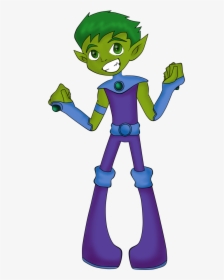 Beast Boy Clip Art Clipart - Beastboy And Starfire Fusion, HD Png Download, Free Download