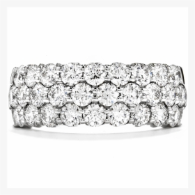 Triple Row Diamond Right Hand Ring, HD Png Download, Free Download