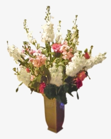 Artificial Flower Vase Png, Transparent Png, Free Download