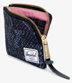 Herschel Johnny Wallet 600d Poly Black Snake - Coin Purse, HD Png Download, Free Download