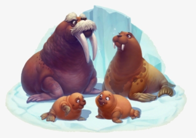 Transparent Walrus Png - Walrus Dad, Png Download, Free Download