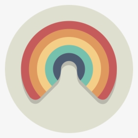 Circle Icons Rainbow - Rainbow Icon, HD Png Download, Free Download