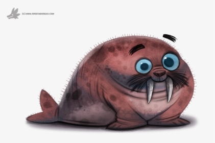 Walrus Png Transparent Image - Cute Walrus Art, Png Download, Free Download