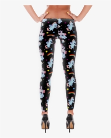 Cute Unicorn Leggings - Sublimation Leggings, HD Png Download, Free Download