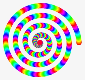 Rainbow Spiral Animation Clipart Animation Clip Art - Rainbow Spiral Clipart, HD Png Download, Free Download