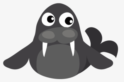 Walrus Png Photo - Molde Para Leao Marinho, Transparent Png, Free Download