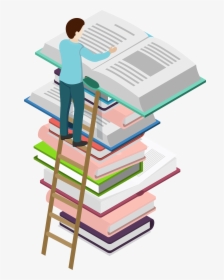 Book Villain Exam Study Png And Vector Image - Books With Study Materials Hd Png Vectors, Transparent Png, Free Download
