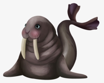 #walrus #freetoedit - Cartoon, HD Png Download, Free Download