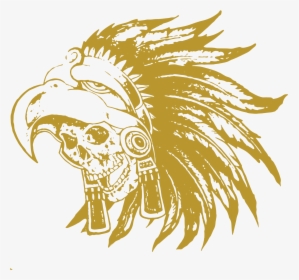 Aztec Skull Png, Transparent Png, Free Download