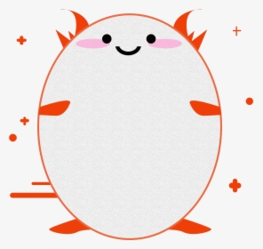 Cartoon Style Monster Shape Cute Textured Border Png - Circle, Transparent Png, Free Download