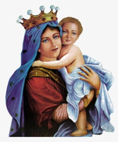 María Del Rosario - Mary And Jesus Png, Transparent Png, Free Download