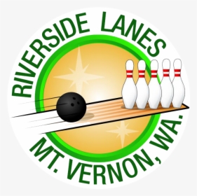 Bowling Alley Lane Clipart - Riverside Lanes Mt Vernon Wa, HD Png Download, Free Download
