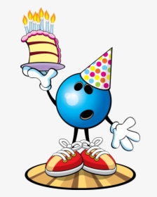 Bowling Birthday Party Strike Clip Art - Bowling Ball Happy Birthday, HD Png Download, Free Download