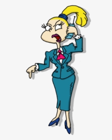 Nickipedia - Angelica's Mom Rugrats, HD Png Download, Free Download