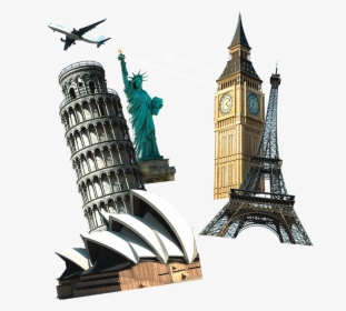 Transparent World Landmarks Clipart - Tourit Spots World Png, Png Download, Free Download