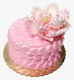 Gâteau Rose - Birthday Cake For A Princess, HD Png Download, Free Download
