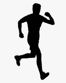 Sport Man Run Free Photo - Man Silhouette Jogging Png, Transparent Png, Free Download