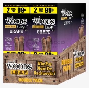 Good Times Sweet Woods 2 For 99¢ 30 Pouches Of 2 Grape"  - Good Times Sweet Woods Sweet Aroma, HD Png Download, Free Download