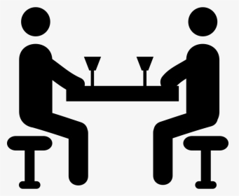 Two Friends Drinking - Friend Drink Icon, HD Png Download, Free Download