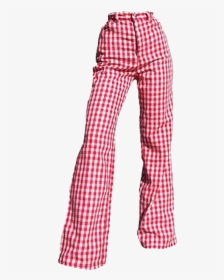 #moodboard #aesthetic #clothes #pants #checkered #red - Red White Checkered Pants, HD Png Download, Free Download