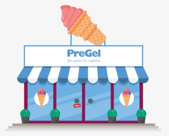 Ice Cream Shop Icon, HD Png Download, Free Download