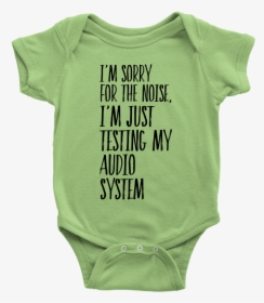 Baby Bodysuit I"m Sorry Fot The Noise T-shirt Buy Now"  - Boy Nerdy Baby Onesies, HD Png Download, Free Download