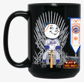 New York Mets Mascot Iron Throne Game Of Thrones"  - Mug, HD Png Download, Free Download