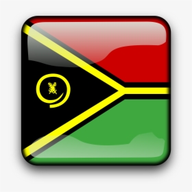 Vu Clip Arts - Flag Of Vanuatu, HD Png Download, Free Download