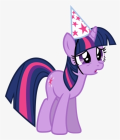 Pin Party Hat Clipart Transparent Background - My Little Pony Transparent Background, HD Png Download, Free Download