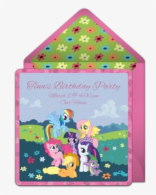 My Little Pony Evite, HD Png Download, Free Download