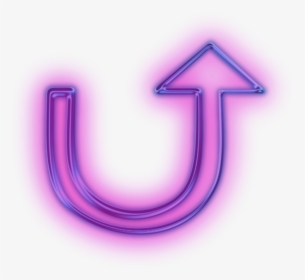 #mq #arrow #purple #neon #glow , Png Download - Neon Arrow Transparent, Png Download, Free Download