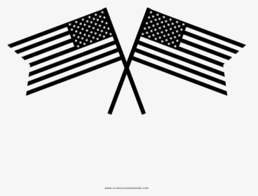 Bandera De Estados Unidos Página Para Colorear - Patriotic Happy 4th July, HD Png Download, Free Download