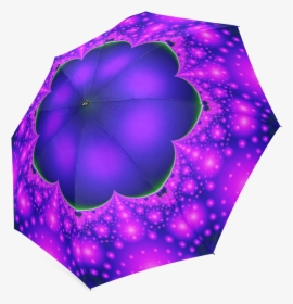 Purple And Pink Glow Foldable Umbrella - Umbrella, HD Png Download, Free Download
