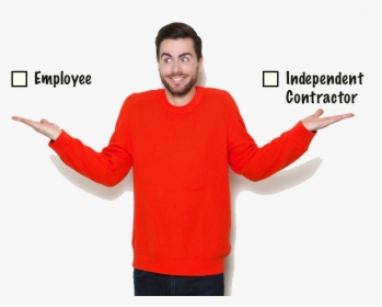 Employee Or Contractor - Standing, HD Png Download, Free Download