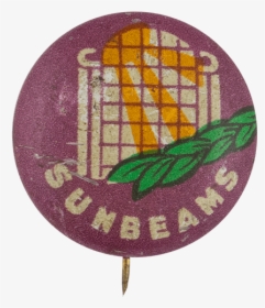 Sunbeams Windowpane Advertising Busy Beaver Button - Cross-stitch, HD Png Download, Free Download
