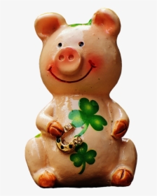 Lucky Pig, Luck, Pig, Funny, Piglet, Lucky Charm, Cute - Lucky Year Of The Pig, HD Png Download, Free Download