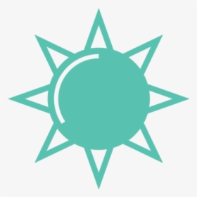 Sunbeam Icon-01 - Eight Pointed Star, HD Png Download, Free Download