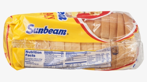 Transparent Sun Beam Png - Sunbeam Bread Nutrition Label, Png Download, Free Download