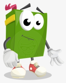 Vector Book Character Png, Transparent Png, Free Download