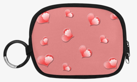 Floating Hearts Coin Purse - Coin Purse, HD Png Download, Free Download