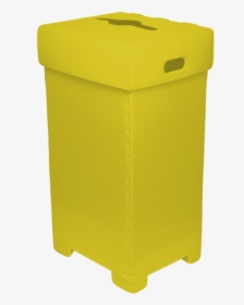 Plastic Recycling Bin With Lid - Plastic, HD Png Download, Free Download