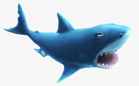 Great White Shark From Hungry Shark Evolution, HD Png Download, Free Download